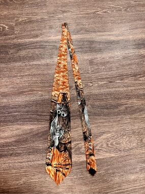 Vintage Picasso The Smoker 1969 Silk Art Necktie Abstract Wide Tie